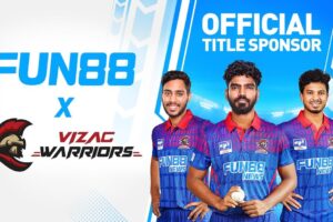 Fun88 Announces Title Sponsorship of Vizag Warriors for the Andhra Premier League