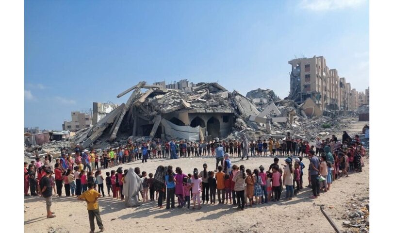 Education Cannot Wait anuncia una subvención de 2 millones de dólares para Gaza