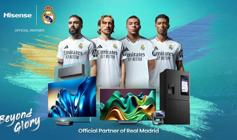 Hisense, nový oficiálny sponzor Realu Madrid