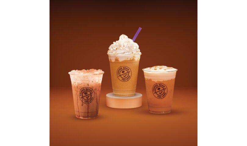 The Coffee Bean & Tea Leaf® Kicks Fall Up a Notch with Seasonal Pumpkin Trio and New Salted Maple Duo of Beverages