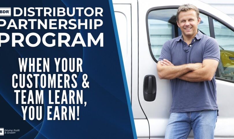 BDR boosts the advantages of coaching with unique Distributor Partnership Program