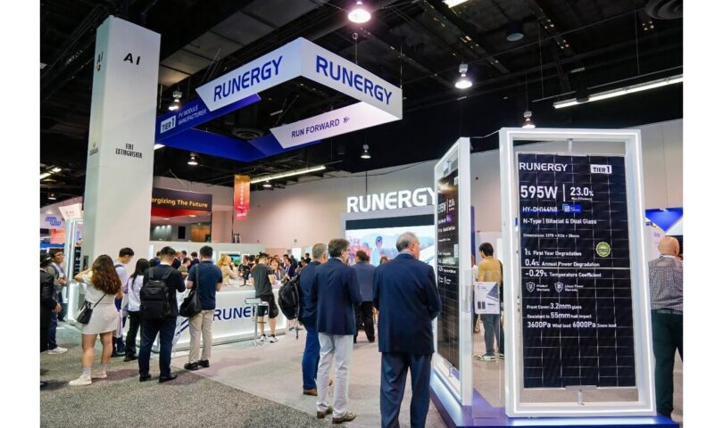 Runergy Unveils Award-Profitable Sun Inventions at RE+ 2024