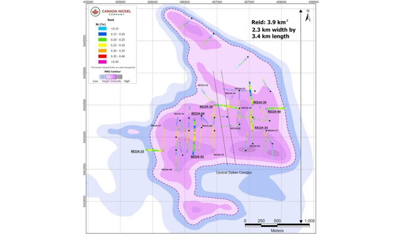 Canada Nickel Demonstrates Potential of Timmins Nickel District with Positive Exploration Results from Seven Regional Targets