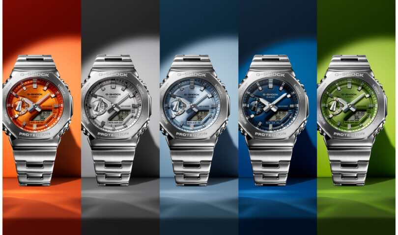 The First Ever Metal Bracelet and Metal Covered Bezel Fusion in the Iconic 2100 Series