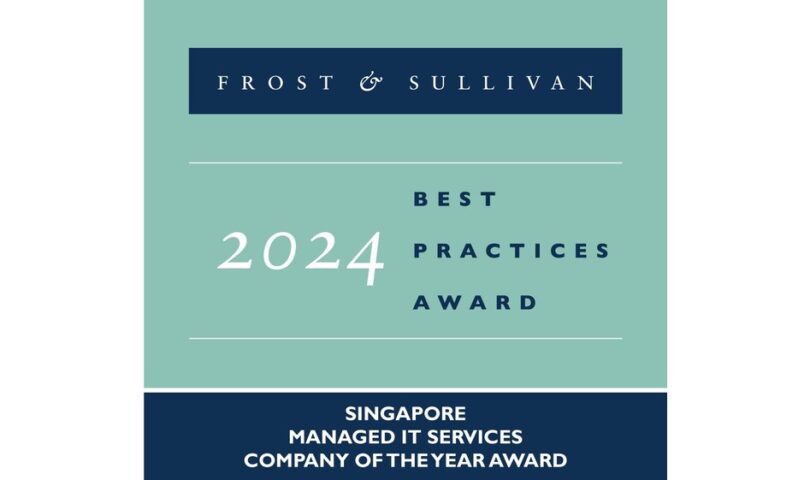 NCS Awarded Singapore Company of the Year by Frost & Sullivan for its Differentiated Managed IT Services and Market-Leading Position