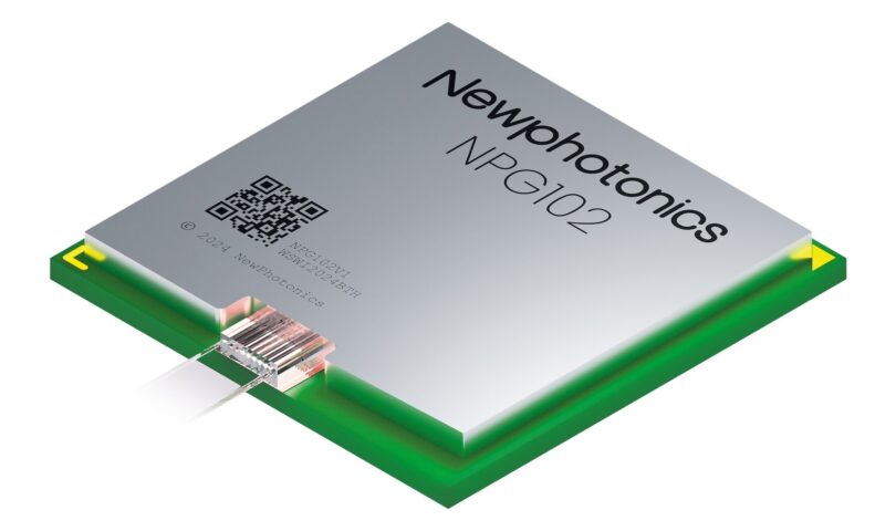 NewPhotonics Introduces NPG102 Transmitter-on-Chip for DSP-based Optical Modules Serving 1.6 Tbps AI-era Data Center Interconnect