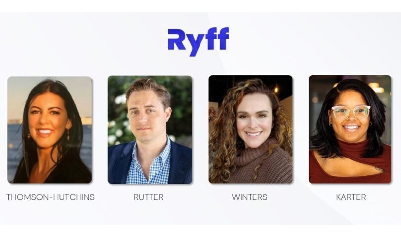 RYFF BOLSTERS SALES TEAM WITH TOP TALENT FROM BENLABS, CONDÉ NAST, AND LOS ANGELES TIMES