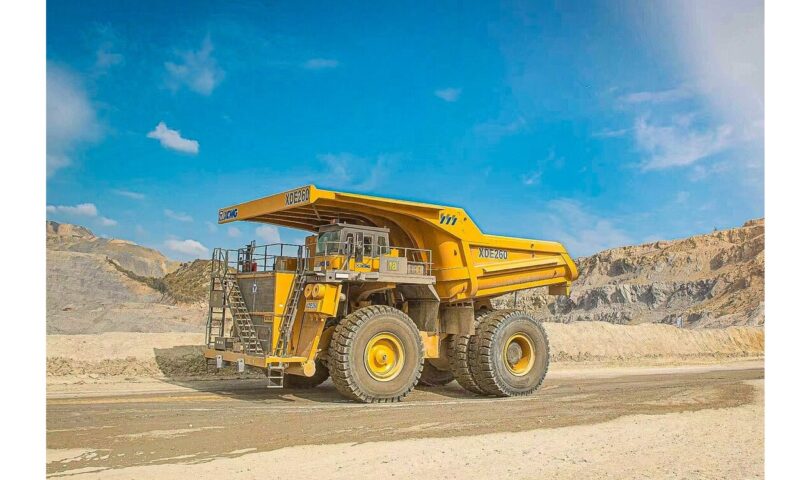 XCMG Delivers XDE260 Dump Truck Designed for Open Pit Mines to Customer in Oceania