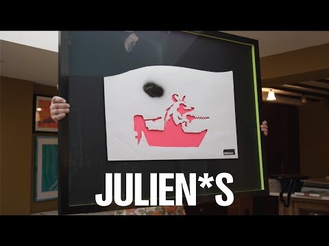 THE BANKSY ARCHIVE OF STEVE LAZARIDES AUCTION”