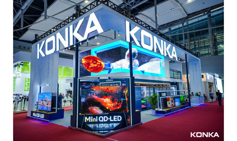 KONKA Showcases World’s First 110” 8K TV with Over 230,000 Backlight Zones at 136th Canton Fair