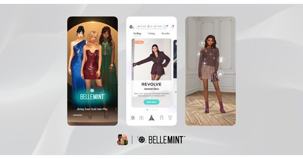 REVOLVE AND MUUS COLLECTIVE LAUNCH MOBILE FASHION GAME, BELLEMINT IN THE U.S.