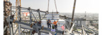 CALIFORNIA SCIENCE CENTER REACHES A MAJOR CONSTRUCTION MILESTONE FOR THE FUTURE SAMUEL OSCHIN AIR AND SPACE CENTER WITH TOPPING OUT CEREMONY