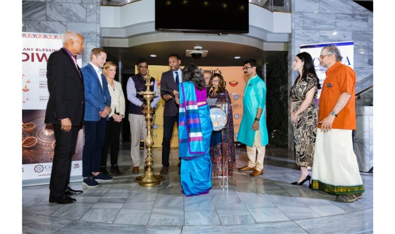 Diwali Celebration At City Hall Hosted by Atlanta Mayor in Partnership with CoHNA