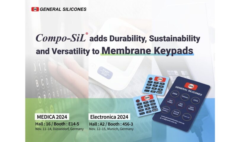 Normal Silicones presenta Compo-SiL® para teclados de membrana en Europa