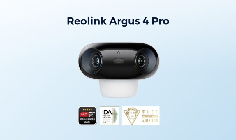 Reolink Argus 4 Pro erhält Special Mention bei den TIME’s Best Inventions of 2024