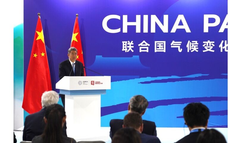 Sinopec präsentiert auf der COP29 seine Erfolge im Bereich der grünen Entwicklung