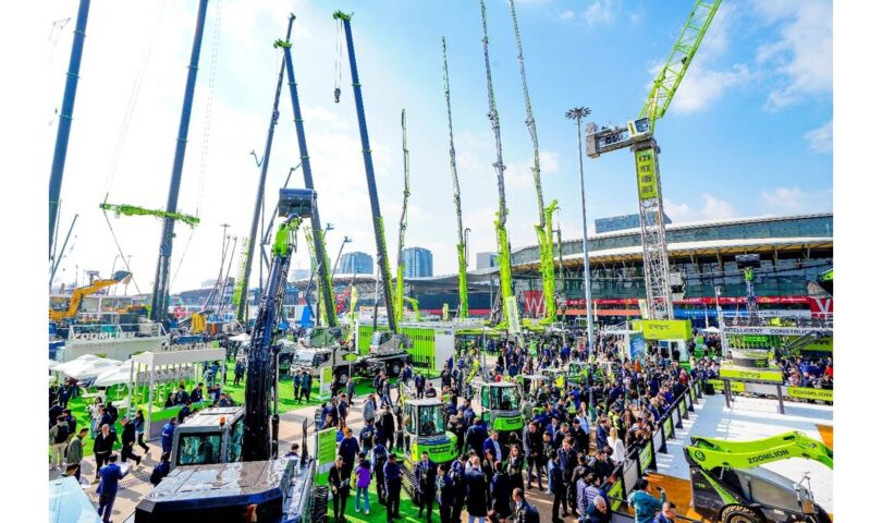 Zoomlion présente des machines révolutionnaires et des solutions intelligentes au salon Bauma CHINE 2024