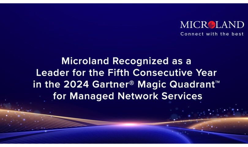 Microland Recognized as a Leader for the Fifth Consecutive Year in the 2024 Gartner® Magic Quadrant™ for Managed Network Services