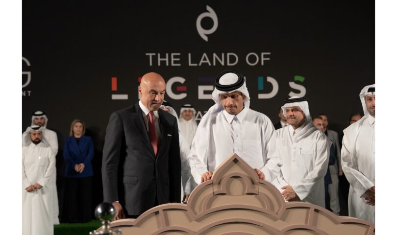 Qatari Diar and FTG Development Groundbreaking on Land of Legends in Simaisma