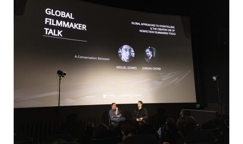 SMALLRIG AWARDS LAUNCHES THE GLOBAL FILMMAKER TALK SERIES WITH 2024 CANNES BEST DIRECTOR MIGUEL GOMES