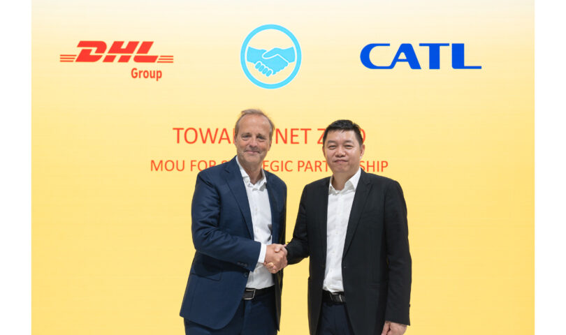 CATL a DHL posilují strategické partnerství pro podporu udržitelné logistiky po celém světě
