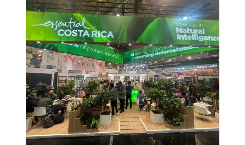 Costa Rica expone su oferta de plantas ornamentales ante más de 43 países