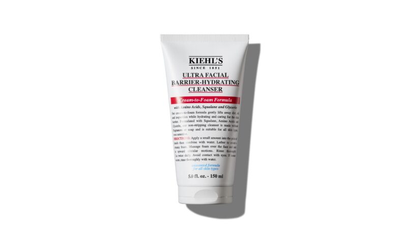 STOP STRIPPING, START CLEANSING WITH KIEHL’S ULTRA FACIAL BARRIER-HYDRATING CLEASNER