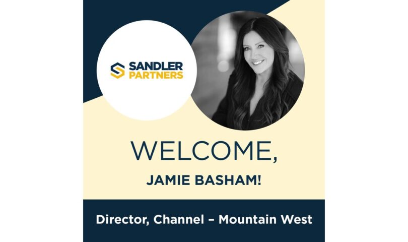 Sandler Partners Welcomes Jamie Basham as Director, Channel