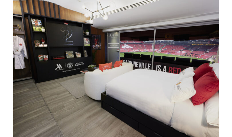 Marriott Bonvoy and Manchester United Invite the Club’s Most Passionate Fans for a Once-in-a-Lifetime Stay in The Captain’s Suite Inspired by Legend Gary Neville