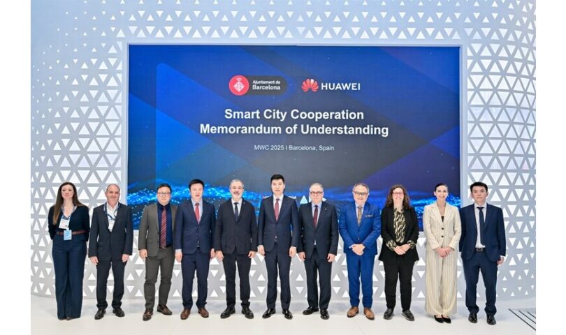 Huawei and Barcelona City Council Sign Strategic MoU to Advance Smart City Initiatives during MWC