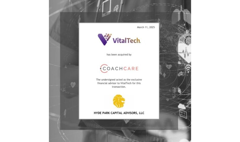 Hyde Park Capital Guides VitalTech Acquisition by CoachCare