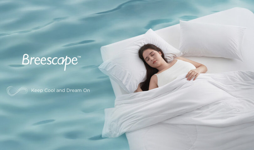 Introducing Breescape™ Reversible Cooling Comforter with BlendTek™ Technology for Ultimate Temperature Control