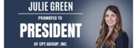 CPT Group, Inc. Announces Julie Green as President, Reinforcing Its Vision for the Future