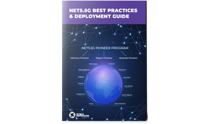 WBBA publie un document intitulé Net5.5G Best Practices & Deployment Guide Whitepaper afin d’accélérer le déploiement commercial de Net5.5G au niveau mondial USA – Français USA – English USA – español USA – slovenčina USA – Turkish USA – Deutsch USA – čeština USA – Italiano