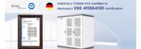 SINEXCEL získává od TÜV SÜD přísnou německou certifikaci VDE 4110 a 4120 pro svůj 1725kW systém konverze energie