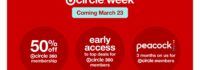 Save Up to 40% with Target Circle Week: March 23-29 Big Deals!