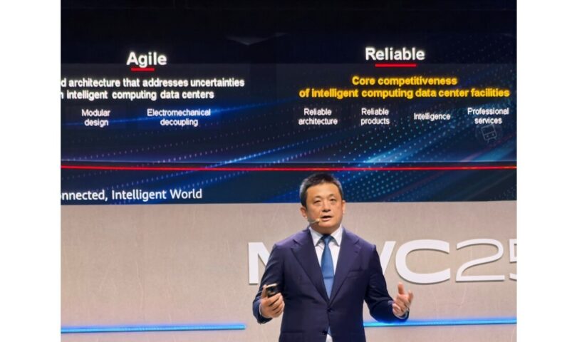 Huawei unveils cutting-edge energy facility architecture for next-gen installations