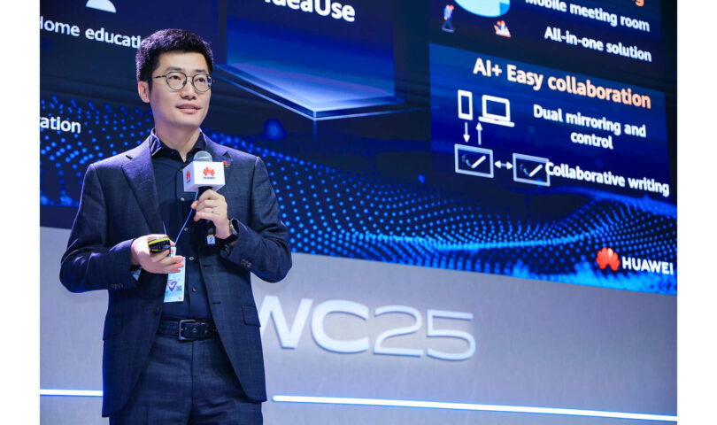 Huawei introduces top-of-the-line IdeaHub ES3/S3, bringing AI to offices for versatile use.