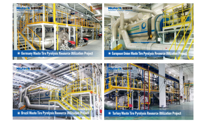 El equipo inteligente continuo de Niutech logra la “eliminación definitiva” de los neumáticos usados