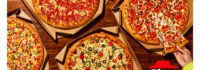 FOUR LEGENDARY PIZZAS. ONE UNDENIABLE PRICE.