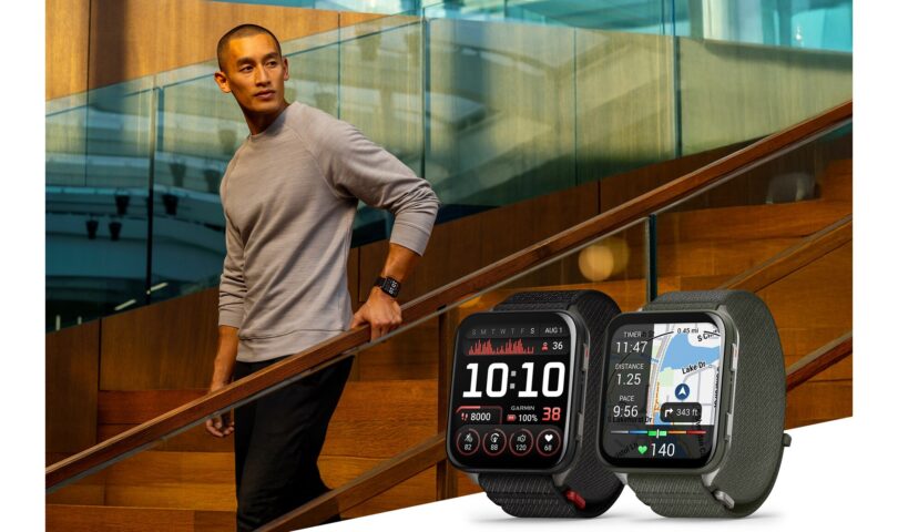 Garmin’s ultrathin smartwatch with an industry-leading 2-inch display