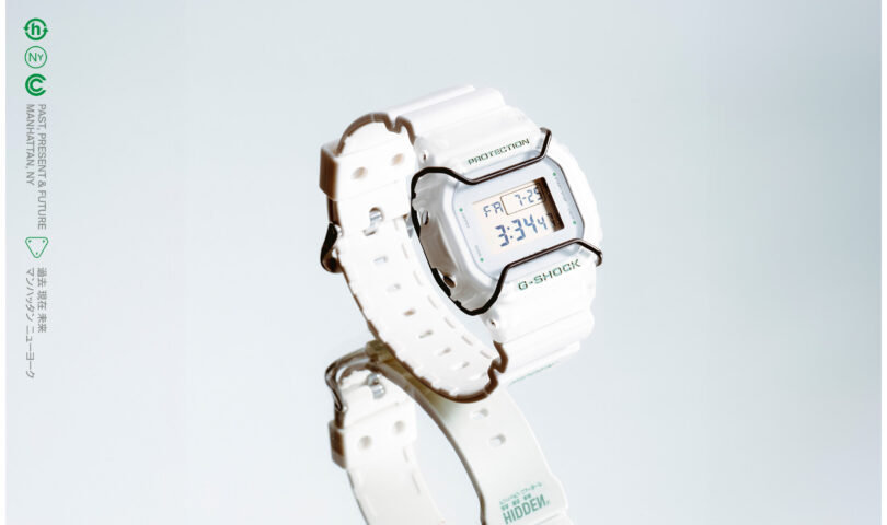 G-SHOCK & HIDDEN NY REUNITE TO CREATE A TIMEPIECE THAT SPEAKS TO THE PRESENT