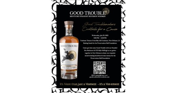 Cocktails for a Cause” at Tales of the Cocktail to Benefit Preservation Hall Foundation