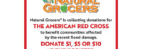 Natural Grocers® Supports Regional American Red Cross Flood Relief Efforts by Collecting Donations at All Texas Stores Natural Grocers® Supports Regional American Red Cross Flood Relief Efforts by Collecting Donations at All Texas Stores