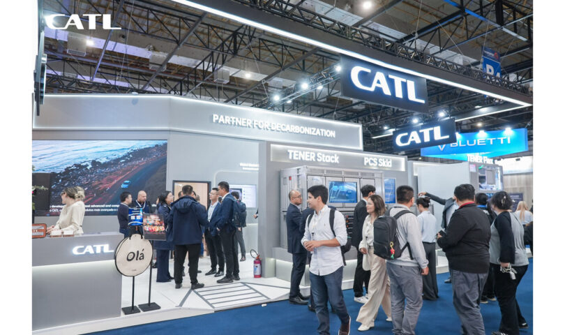 CATL presenta su Pila TENER en Smarter E South America 2025 y expande su presencia en América del Sur