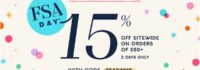 It’s Our Birthday! FSA Store® Celebrates 15 Years of Innovation and Guaranteed-eligible Shopping with FSA Day™