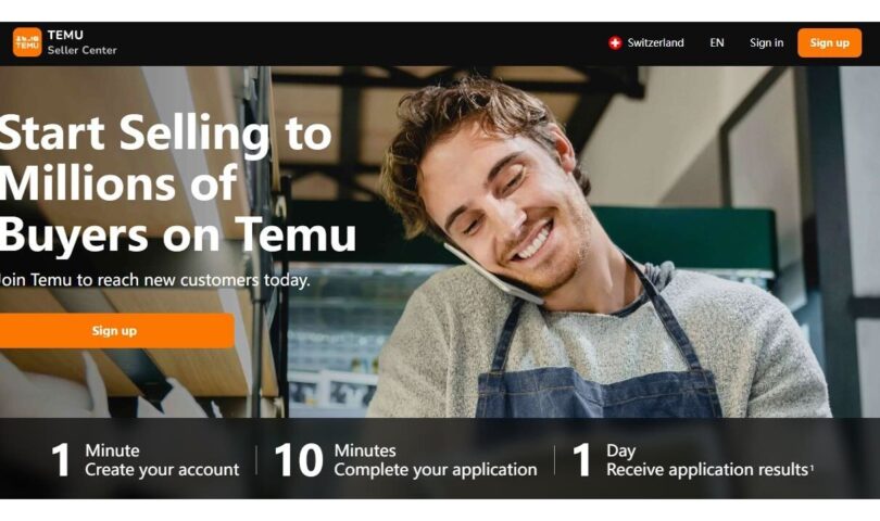 Temu Opens Platform to Local Sellers in Switzerland