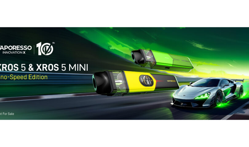 la XROS 5 Series en édition spéciale, une esthétique vaping de haut vol