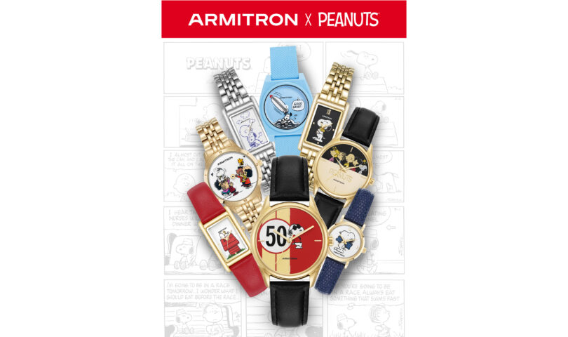 Armitron x Peanuts Unites for 50th Golden and 75th Diamond Anniversaries in Exclusive Collection