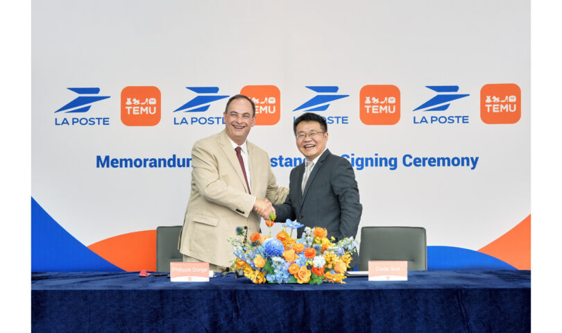 La Poste and Temu Sign MOU through its Colissimo delivery arm